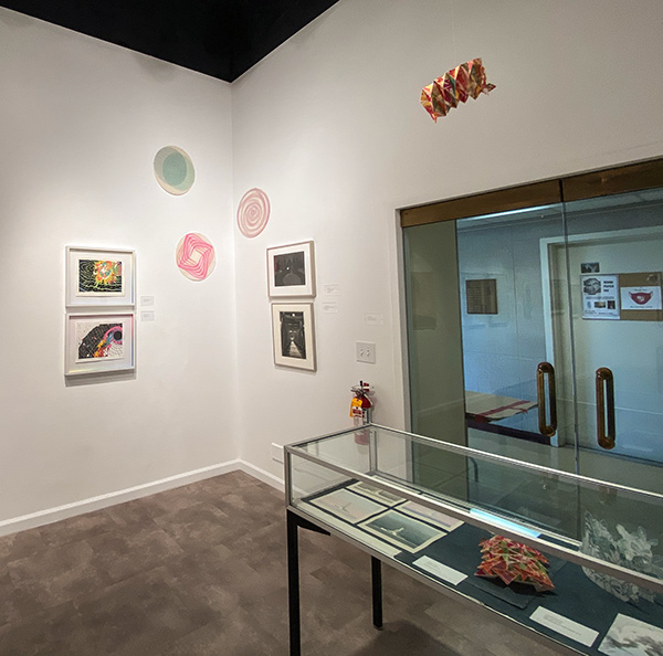 Wood Paper Ink, Richard F Brush Gallery, Installation View