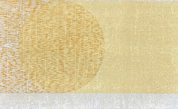 Kate MacDonagh  Cadence ll  2021 37 x 24 “ mokuhanga