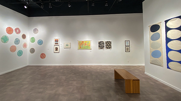 Wood Paper Ink, Richard F Brush Gallery, Installation View