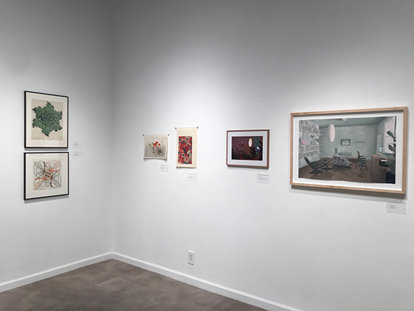 Wood Paper Ink, Richard F Brush Gallery, Installation View