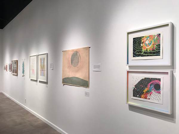 Wood Paper Ink, Richard F Brush Gallery, Installation View