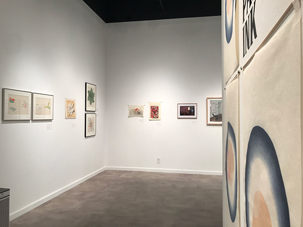 Wood Paper Ink, Richard F Brush Gallery, Installation View