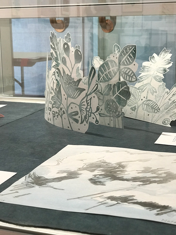 Mariko Jesse, Into the Garden, Blue Version