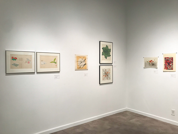 Wood Paper Ink, Richard F Brush Gallery, Installation View