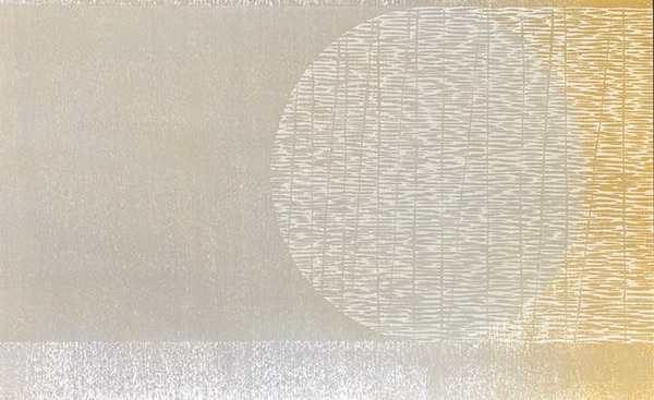 Kate MacDonagh  Cadence I  2021 37 x 24“ mokuhanga