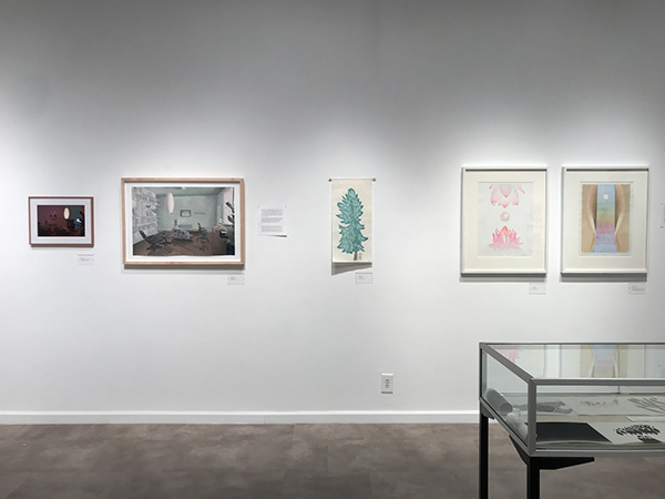 Wood Paper Ink, Richard F Brush Gallery, Installation View