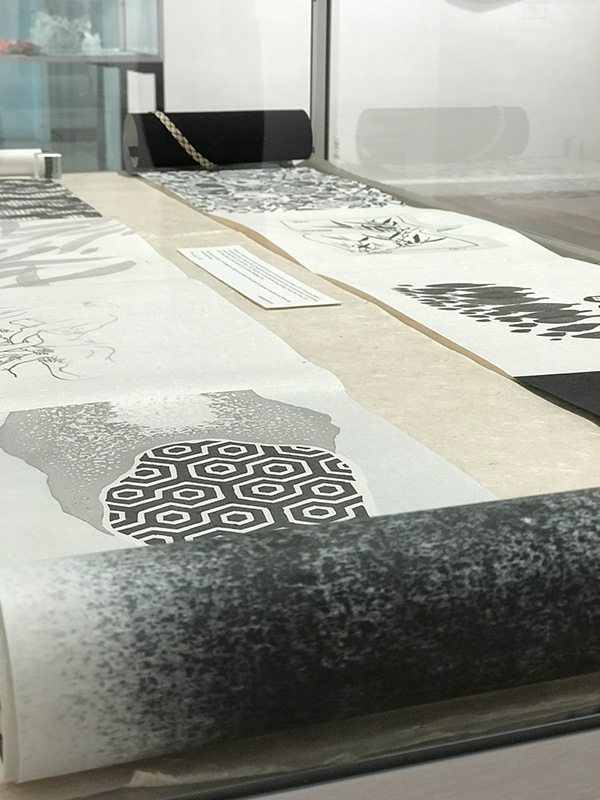 Mokuhanga Sisters, Borderless Scroll, 2020