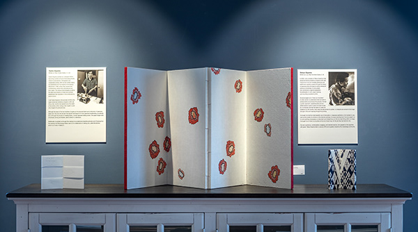 Melissa Schulenberg's Byobu, paper crafts taught by Tetsuo and Toshio Soyama