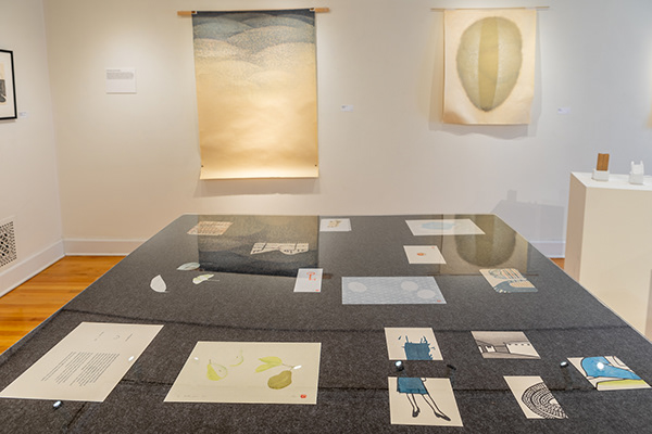 Wood Paper Box Installation View