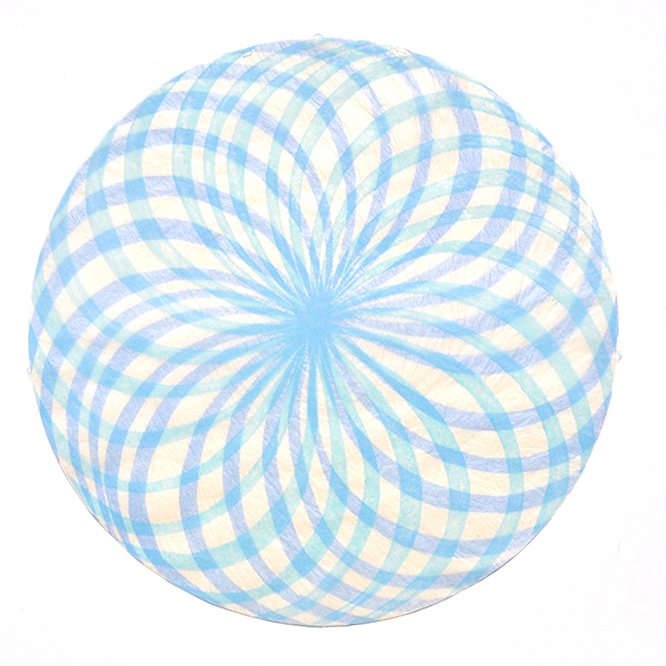 Mia O  Untitled 2 2019 17.3 x 17.3” mokuhanga