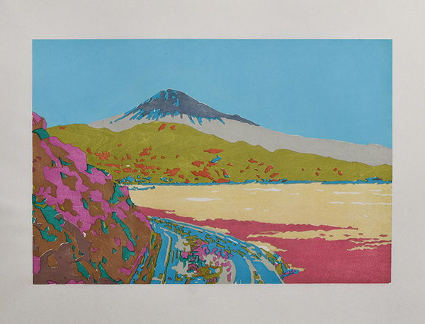 Katsutoshi Yuasa, VR Tokaido #4, 12" x 18", 2021