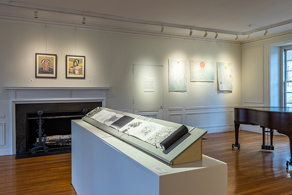 Melissa Schulenberg, Mia O, Borderless Scroll, Installation View