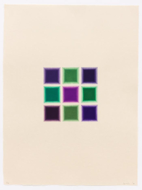 Yasu Shibata, Kornin's Iris, 24 x 18",  2015