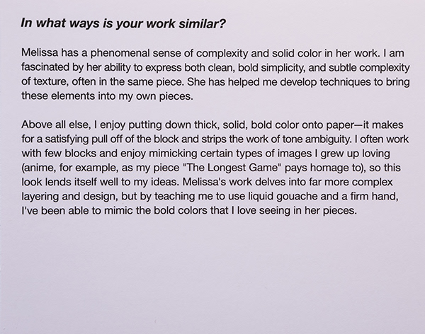 Melissa Schulenberg and Brendan Reilly