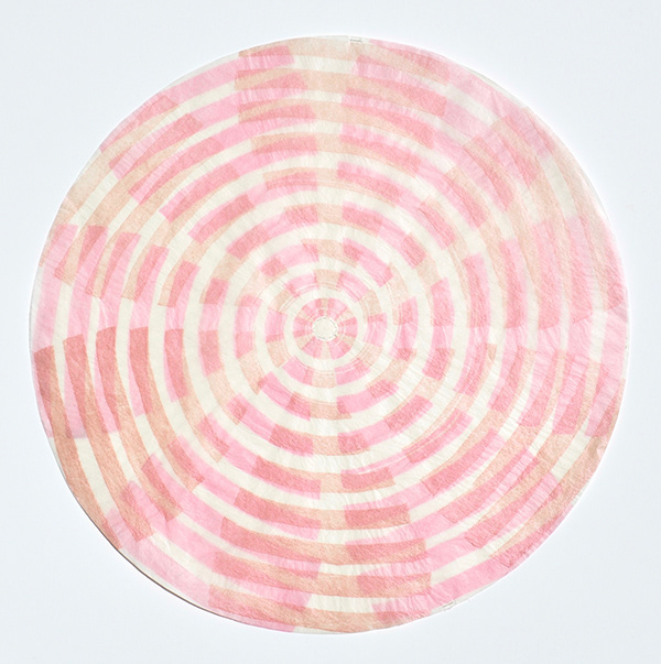 Mia O   Untitled 1 2018 17.3 x 17.3” mokuhanga