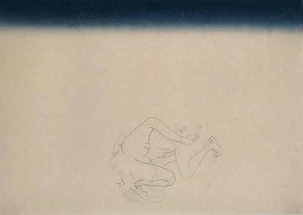 Lucy May Schofield, Prelude to Desire X (after Utamaro), 2019, 17.3" x 12.4" 