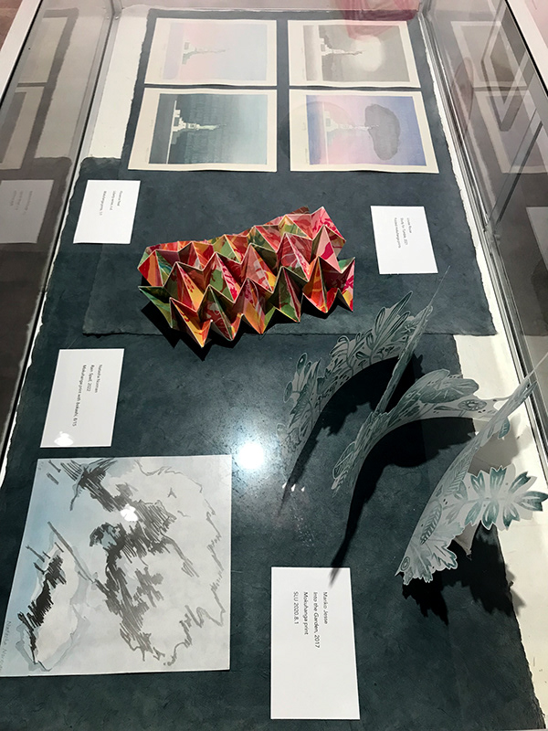 Wood Paper Ink, Richard F Brush Gallery, Installation View