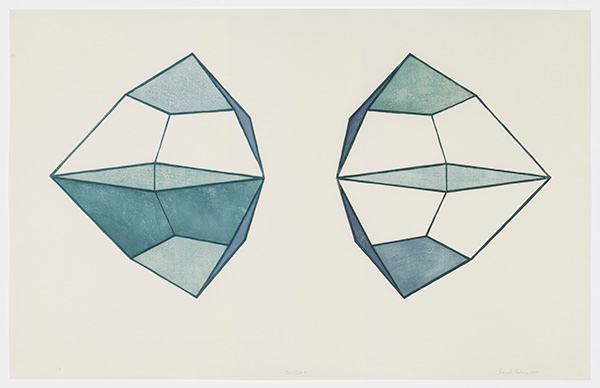 Sarah Hulsey 6   Subject-Object- Verb/Subject- Verb-Object #1 2017 38 x 24” Framed with a wire