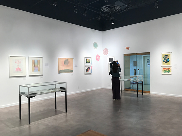 Wood Paper Ink, Richard F Brush Gallery, Installation View