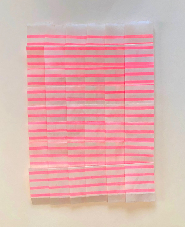 Mia O  The Horizon 2020 13.7 x 9.8" mokuhanga